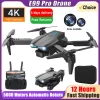 New E99Pro RC Drone 4K Professinal With Wide Angle Dual HD Camera Foldable RC Helicopter 5G WIFI FPV Height Hold Apron Sell