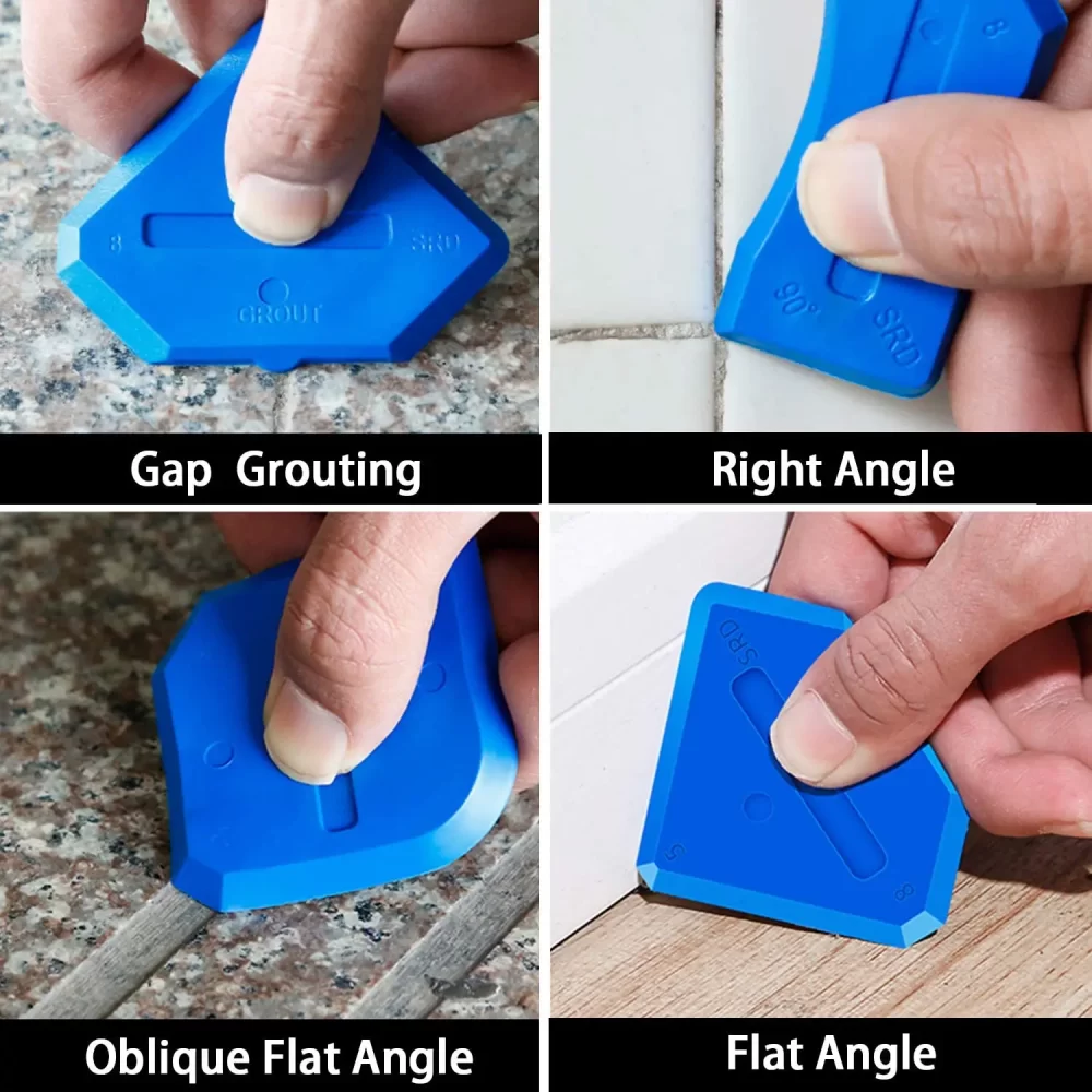 5 in1 Silicone Remover Sealant Smooth Scraper Caulk Finisher Grout Kit Tools Floor Mould Removal Hand Tools Set Accessories 2022 - Image 3