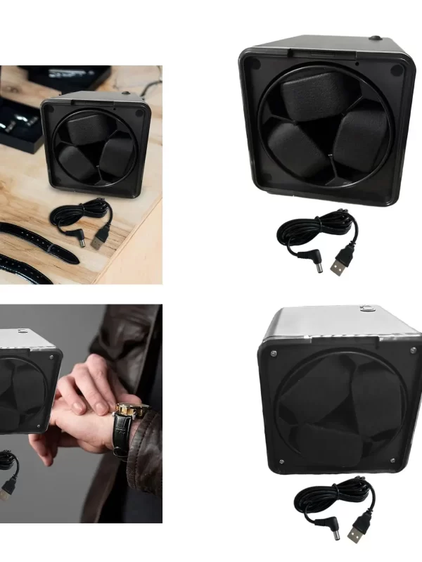 Vertical Winder Watch Box Automatic Rotator Silent Watch Winders Motor Men Mechanical Watches Display Organizer Boxes Accessory - Image 5