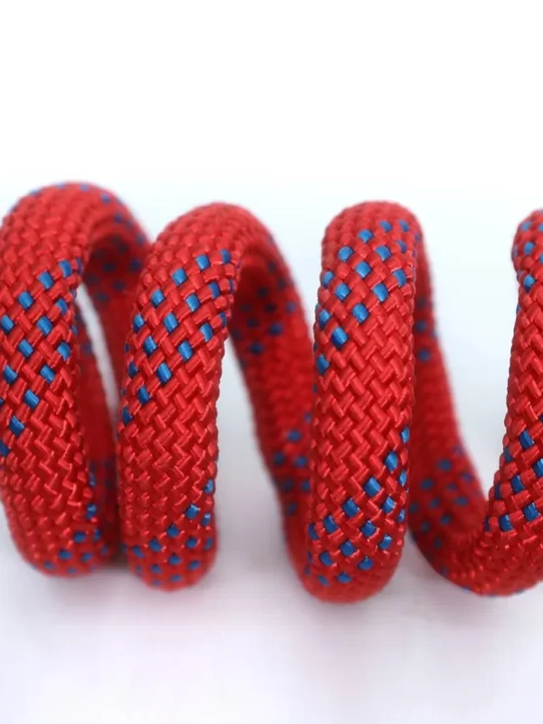 Cabo de segurança para escalada, corda de rapel, equipamento para esporte ao ar livre, preto e laranja, espessura de 8mm, 1pc, 5 m - Image 3