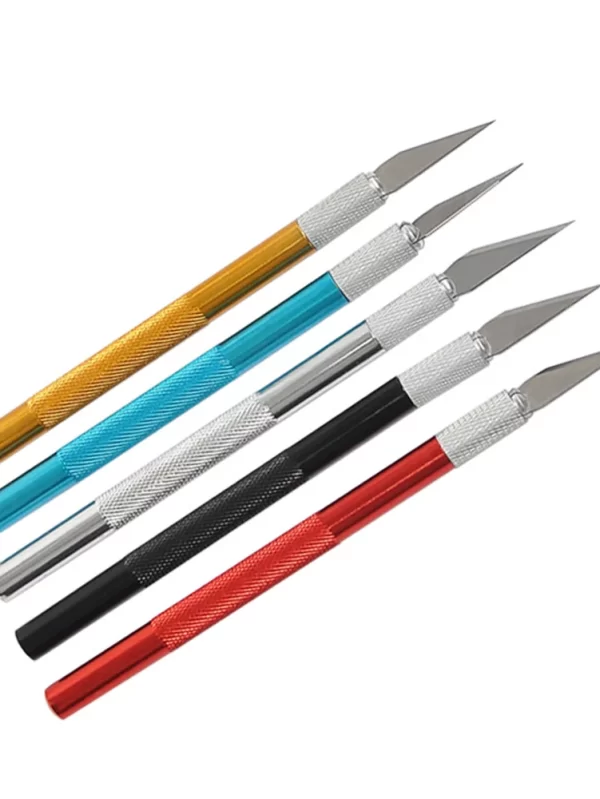 Metal Carving Scalpel Knife Tools Kit Anti-Slip Blades Engraving Craft Craft Knives Mobile Phone PCB DIY Hobby Repair Hand Tools