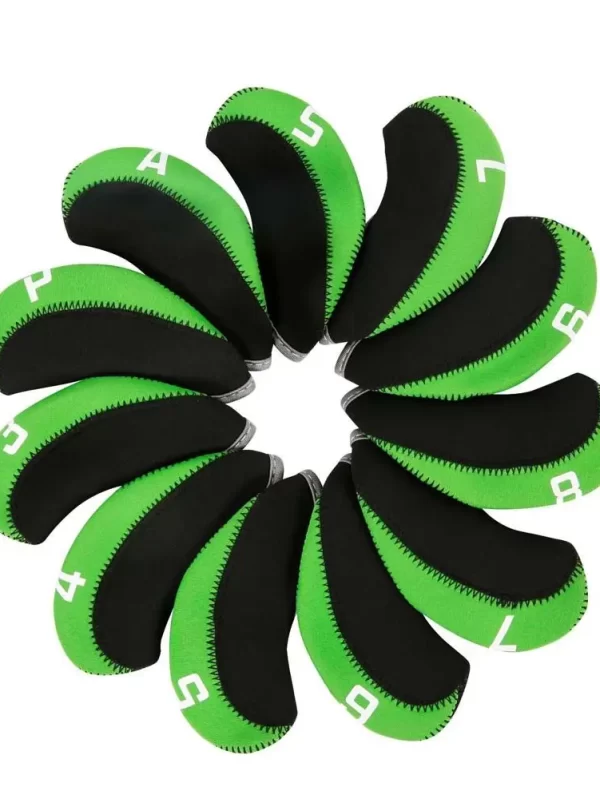 Golf Club Head Covers Set, Ferro Putter Covers, Outdoor Sport Acessórios, 11pcs - Image 3