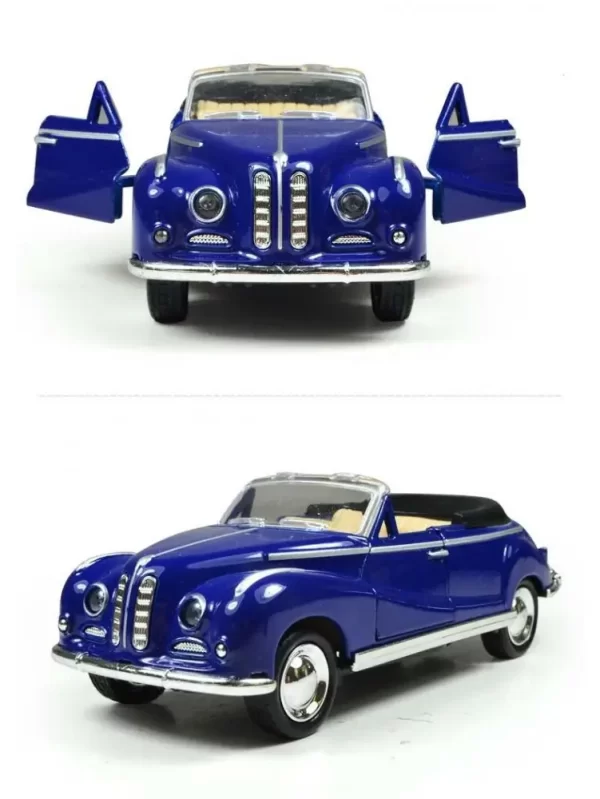 Mini Liga Diecast Car Model, Coleção Vintage, Arte Retrô, Brinquedos de carros antigos, Presente para meninos, 1:32, Clássico - Image 3