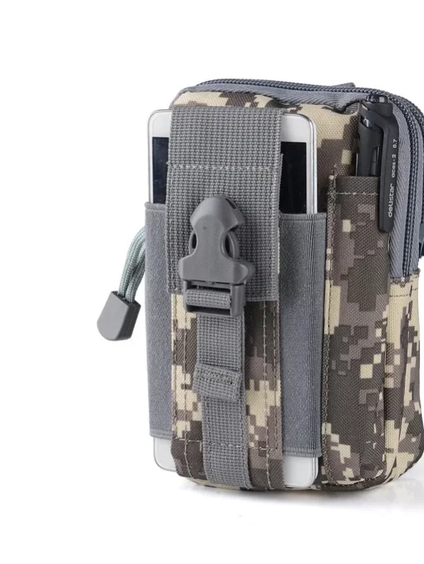 Cinto Tático Molle Bolsa para Homens, Pacote de Cintura, Bolso Pequeno para Sobrevivência, Bolsa de Ferramentas, Viagem, Acampamento, Caça - Image 3