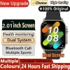 Smartwatch com resposta gesto, bússola Bluetooth Calling, BT Music Game, carregamento sem fio, 49mm, Ladies Smart Watch, 2024
