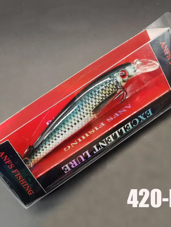 Impressão colorida afundando Minnow Fishing Lure, isca artificial, equipamento de pesca legal, 13g, 1pc, 3pcs - Image 5