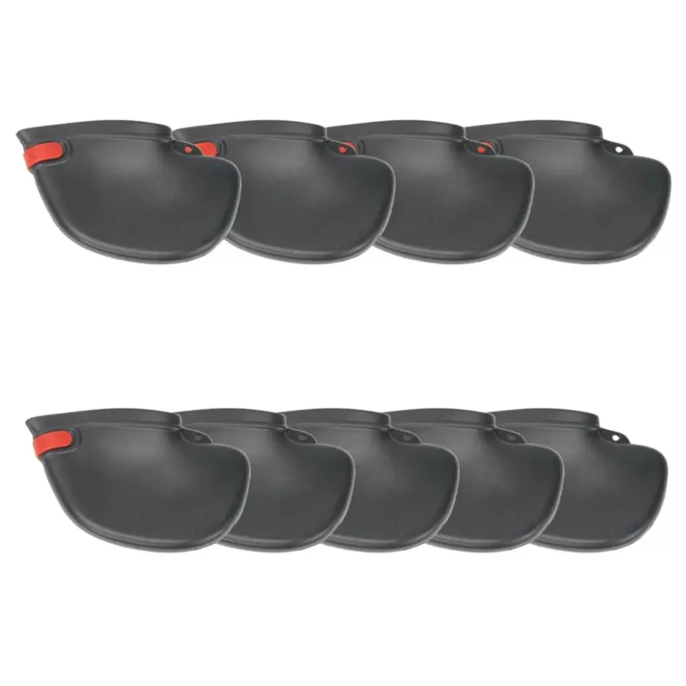 Tampa protetora Sock para Golf Club, Iron Club Acessórios, PVC, 9 Pcs por Set