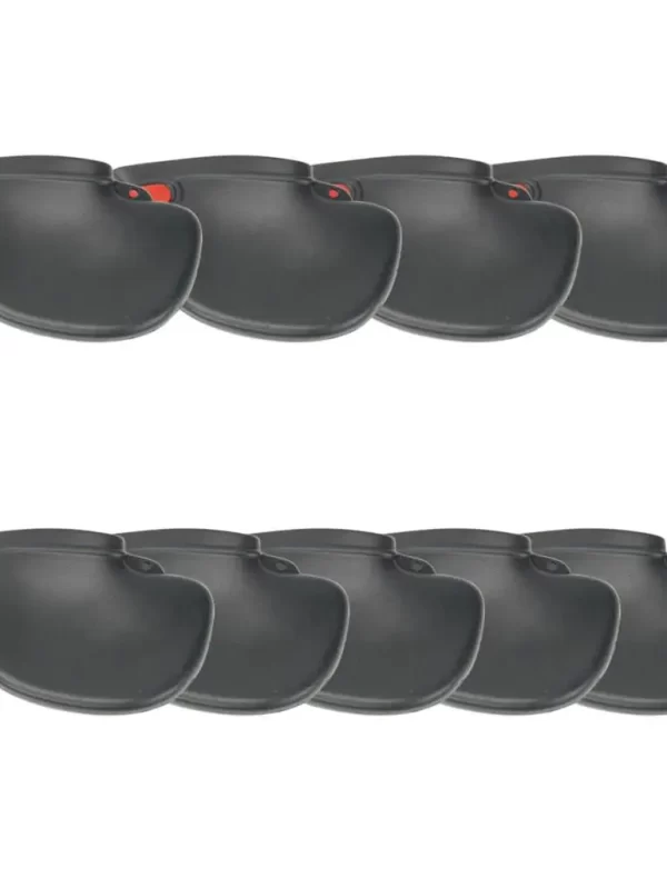 Tampa protetora Sock para Golf Club, Iron Club Acessórios, PVC, 9 Pcs por Set
