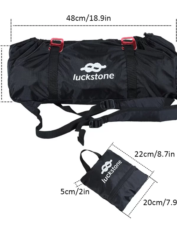 Outdoor Escalada Corda Bag, Folding, impermeável Escalada Equipamento, Bolsa para Camping, Montanhismo - Image 2