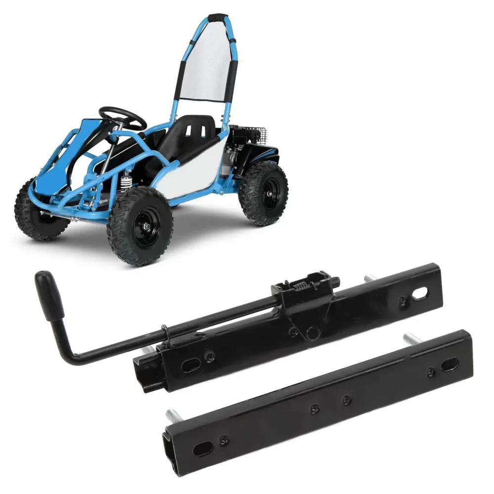 Trilha deslizante ajustável do slider do assento, força forte, ajuste para o kart, quatro rodas, fora da estrada, ATV, UTV, 2pcs - Image 3