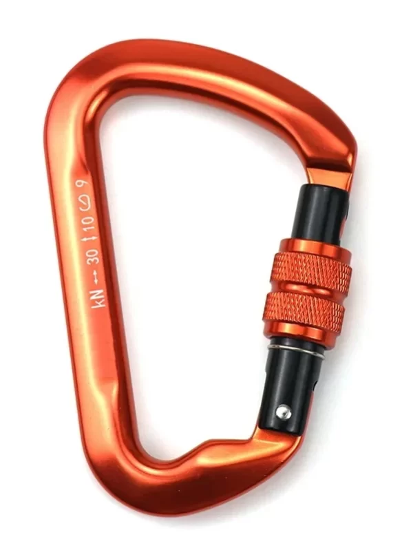 Alumínio Alloy Segurança Buckle Gancho, Mosquetão, Escalada, Montanha, Pouso, 30kN, Alta Altitude Equipamento de Operação, Ao ar livre - Image 6
