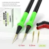 LUOWEI Multimeter Probe 1000V 20A Universal Multimeter Test Leads Soft Silicone Cable Wire For Digital Multi Meter Needle Tips