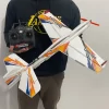 Controle remoto Avião Brinquedos para Meninos, Brushless Motor Aircraft, RC Glider, Novo, 4CH