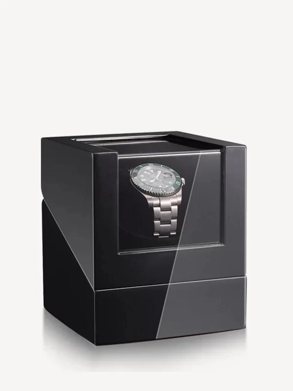 JUNMUMUKEJI Wooden Watch Winder for Automatic Watches Mechanics Watch Box Automatic Winder Use USB Cable / with Battery Option - Image 2