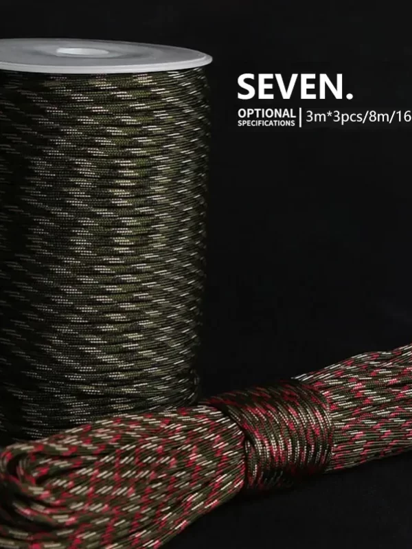 Camping paracord, 31m, 7-core, 4mm, colhedor de sobrevivência ao ar livre, tenda de montanhismo, camping suprimentos - Image 2