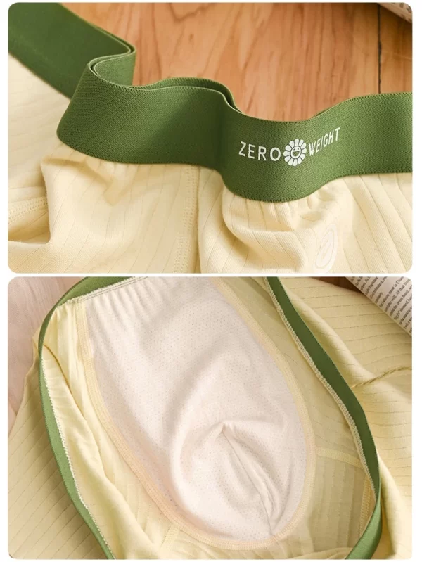 Shorts Boxer de algodão para homens, calcinha sexy, cuecas masculinas, u lingerie convexa, roupa íntima, frete grátis, 1pc - Image 3