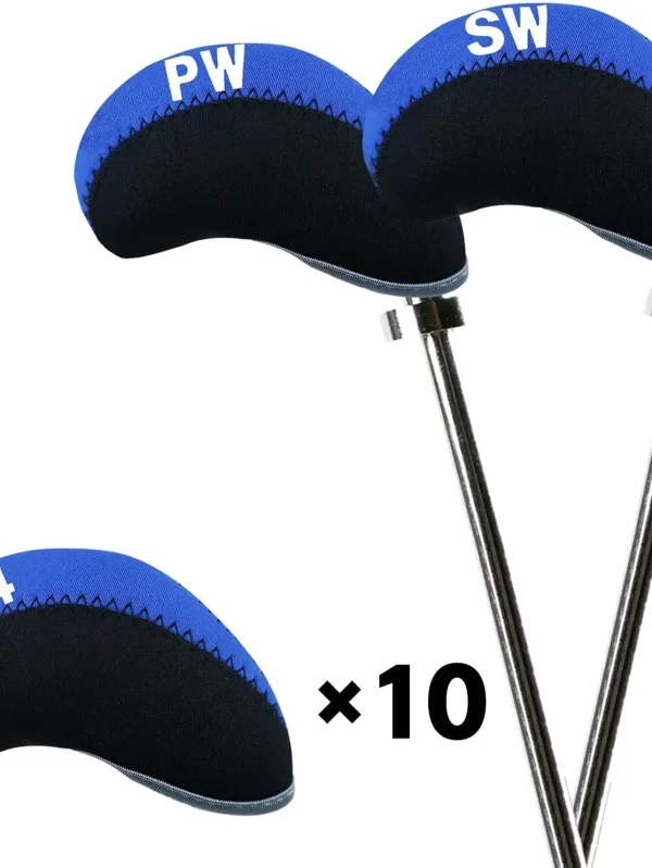 Golf Ferro Cabeça Cobre, Putter Headcover, Headcover Protector, Leve, Durável, Portátil, Ferros Universal Clubes, 10Pcs Set - Image 6