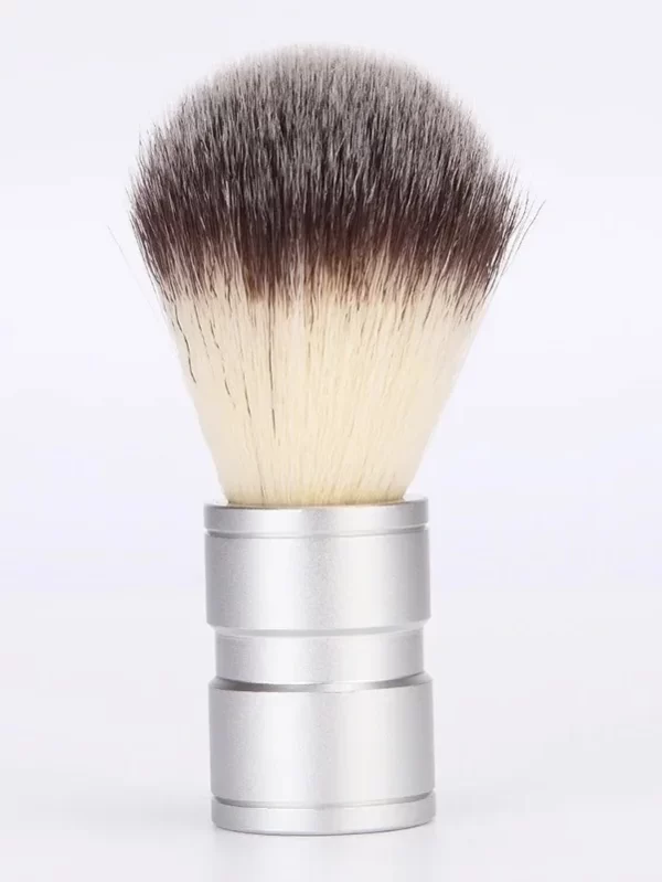 Escova de barbear barba de aço inoxidável, cabelo animal Metal Bowl, agitação manual e espuma, limpeza facial masculina - Image 3