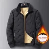 Men's Thicken Winter Jacket Windproof Plus Size Snow Coat Suitable for Friends Gathering Wear