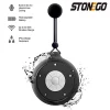 STONEGO-Alto-falante Bluetooth portátil sem fio, Mini alto-falante ao ar livre, Ventosa, Som à prova d'água, Banheiro, 1Pc