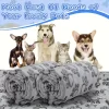 Cobertor macio e quente para animais, Cobertor confortável para cães e gatos, Tapete bonito dos desenhos animados, Pet Shop, alta qualidade