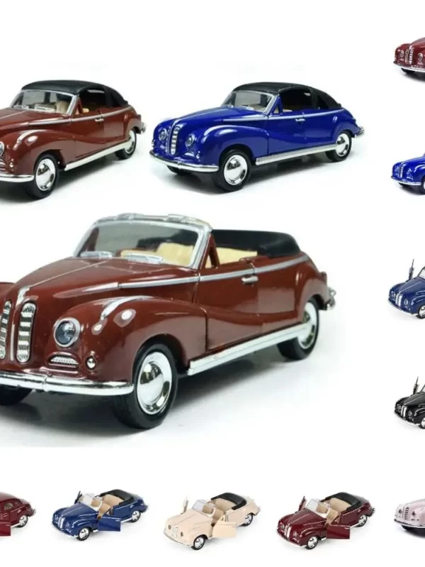 Mini Liga Diecast Car Model, Coleção Vintage, Arte Retrô, Brinquedos de carros antigos, Presente para meninos, 1:32, Clássico - Image 5