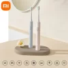 Xiaomi-T200 Escova de Dentes Elétrica Sônica Magnética, Antibacteriana, Impermeável, Lateral, Balanço, Levitação, Vibração, Pulso de Espuma, Ferramenta Limpa