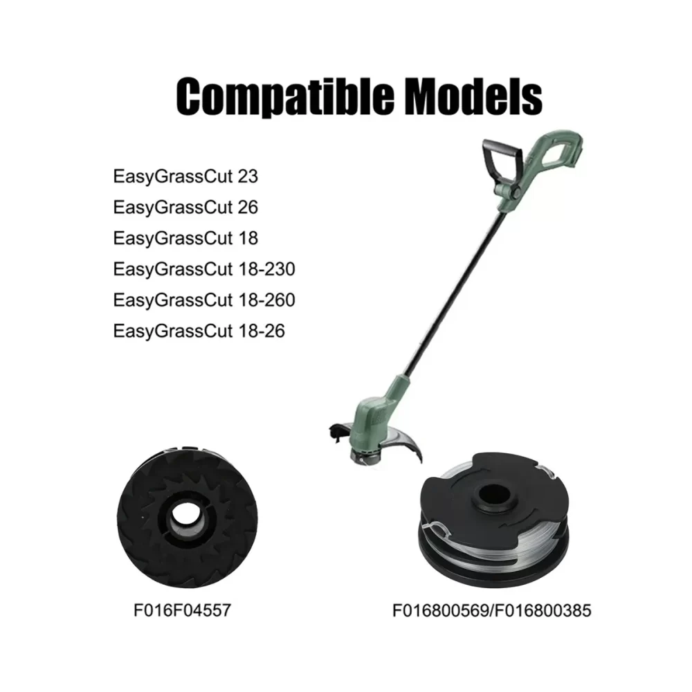 Thread Spools Brush Mower Bump Spool Grass Trimmer Cutter Head Thread Line String Saw Grass Brush Mower Garden Power Equipment - Image 2