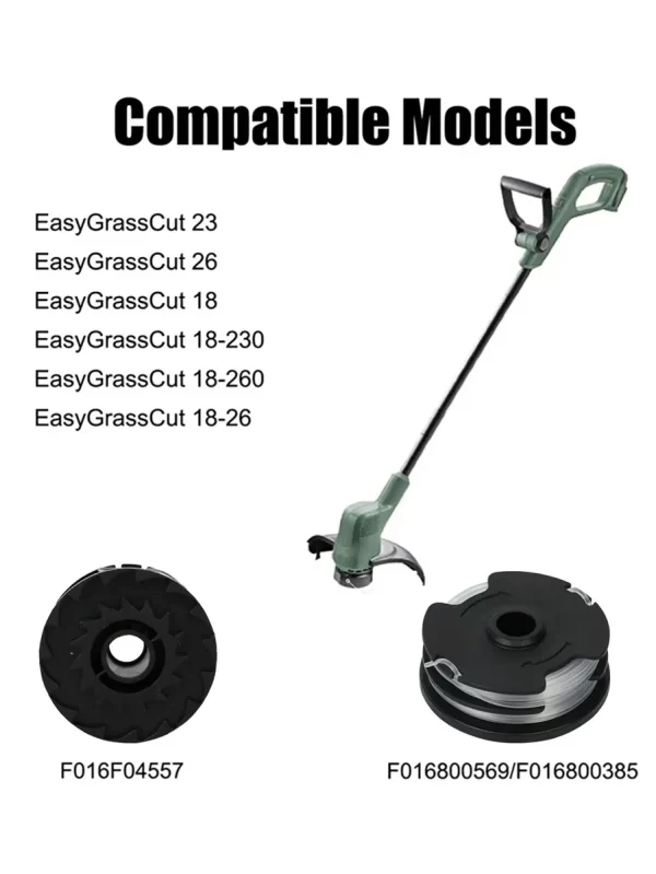 Thread Spools Brush Mower Bump Spool Grass Trimmer Cutter Head Thread Line String Saw Grass Brush Mower Garden Power Equipment - Image 2