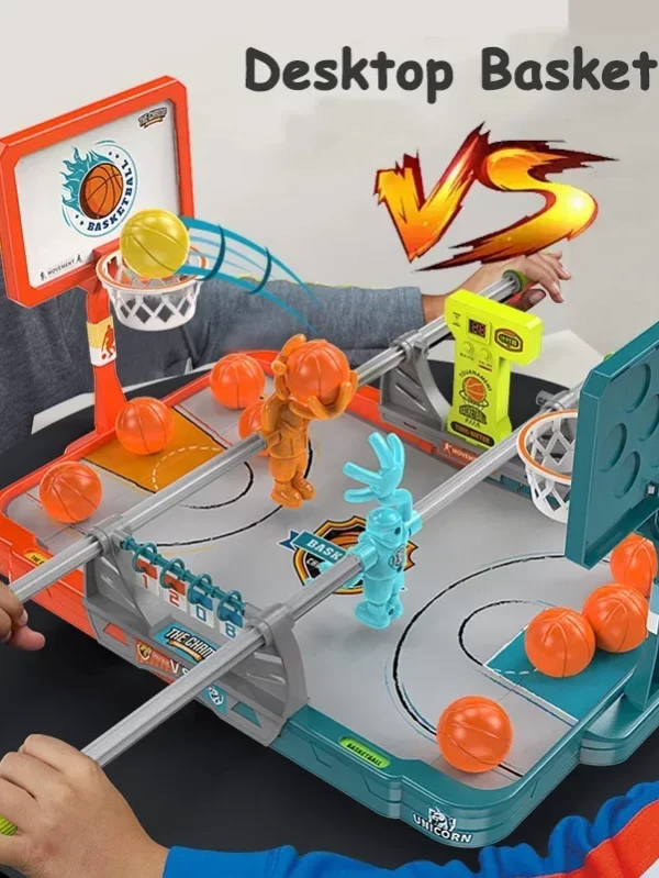 Table Basketball Board Game, Jogos de Família, Tabletop, Play Ball Toy, Catapult Fingertip, Crianças, Meninos