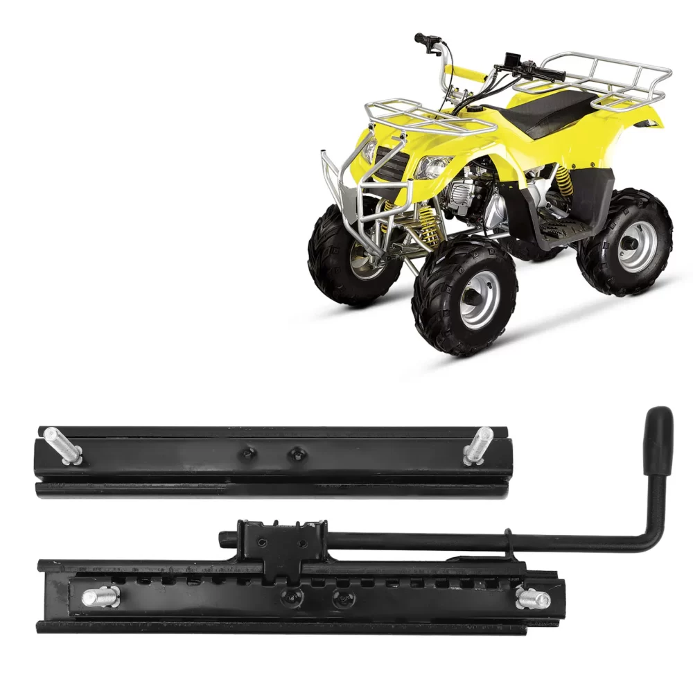 Trilha deslizante ajustável do slider do assento, força forte, ajuste para o kart, quatro rodas, fora da estrada, ATV, UTV, 2pcs - Image 4