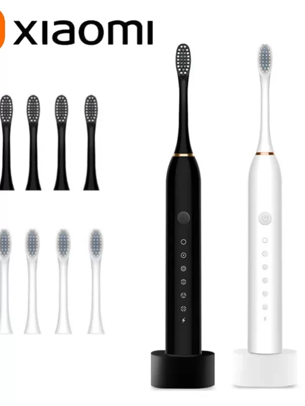 Xiaomi-Base de Escova Elétrica Sônica, Recarregável, 6 Modos, Clareamento dos Dentes, Limpo, IPX7, Impermeável, Inteligente, Novo Produto, Frete Grátis