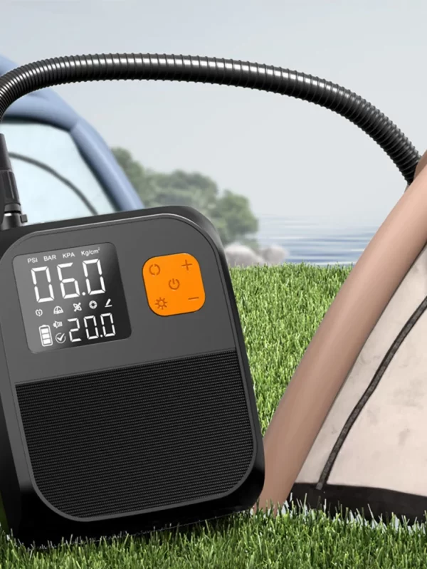 SUP Boat Accessories 25PSl Rechargeable Portable Air Compressor 20000 MAh Air Pump for Surfing Kite Mattress Tent - Image 5