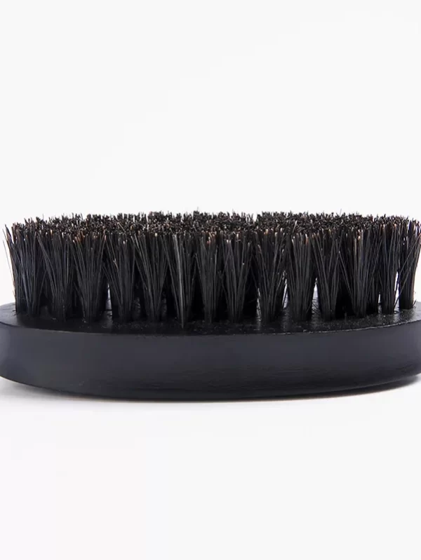 Profissional Soft Javali Cerdas Madeira Barba Escova, Cabeleireiro Shaving Comb, Homens Bigode Comb Kit com Saco De Presente - Image 4