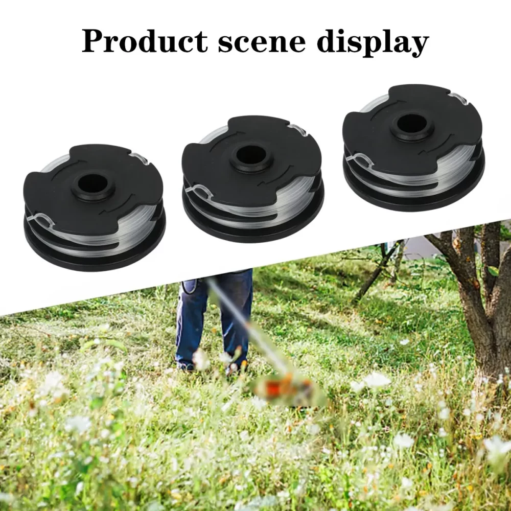 Thread Spools Brush Mower Bump Spool Grass Trimmer Cutter Head Thread Line String Saw Grass Brush Mower Garden Power Equipment