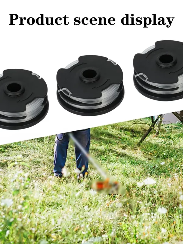 Thread Spools Brush Mower Bump Spool Grass Trimmer Cutter Head Thread Line String Saw Grass Brush Mower Garden Power Equipment