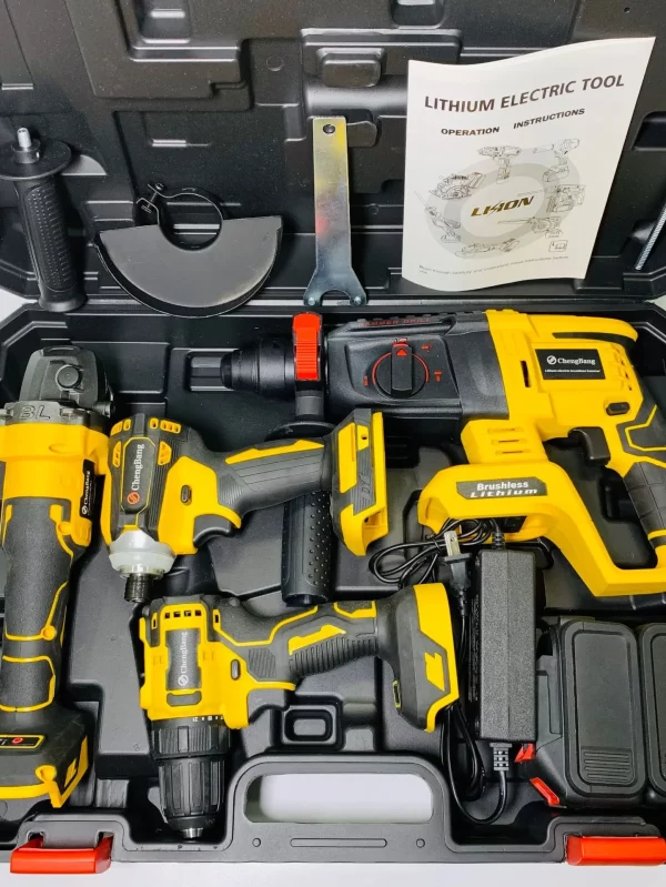 Available Sales Combo Power Tools 4 Kits Tool Set 20v Volt Cordless Drills