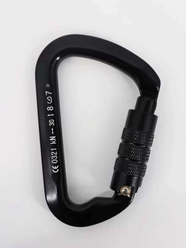 Alumínio Alloy Segurança Buckle Gancho, Mosquetão, Escalada, Montanha, Pouso, 30kN, Alta Altitude Equipamento de Operação, Ao ar livre - Image 5