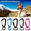 D Forma de alumínio Escalada Key Hooks, Segurança Master Lock, Outdoor Ascend, Mosquetão Profissional, Equipamento de Montanhismo, Ferramentas