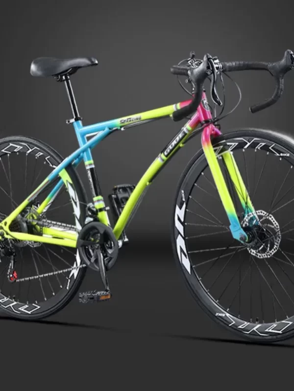 Road Bike for Men and Ladies, Ciclismo, Corrida, Audiófilo Deluxe, Garantia de Qualidade, Novo, Adulto, Estudante, Adolescente, 700C, 2022, Novo - Image 2