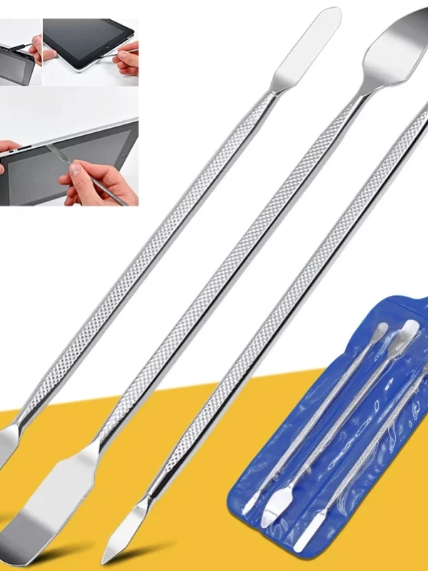 Universal Phone Repair Tools Kit Disassembly Blades Pry Opening Tool Metal Crowbar Disassemble Kit Phone Spatula Hand Tools Set