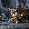 Dados DND para DND Role Playing Game, Dragon Metal Dice, TRPG Board, Dados poliédricos RPG, D20, D6