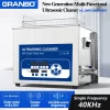 New Granbo 10L 200/400W Digital Ultrasonic Cleaner 28/40/80/120KHz Sweep Frequency Pulse Precision Tools Laboratory Use Washer