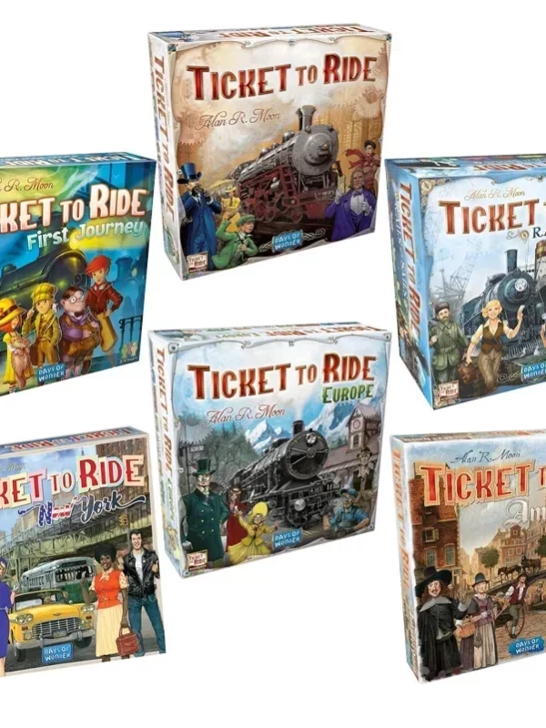 Série Ticket To Ride Jogos de Tabuleiro, Primeira Jornada, Família Inglesa, Amigos Party Play Cards, Brinquedos De Coleção, Presentes, Parcela