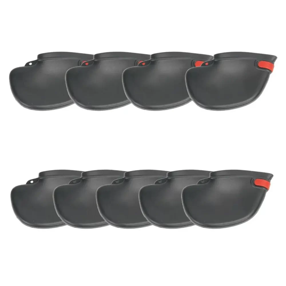 Tampa protetora Sock para Golf Club, Iron Club Acessórios, PVC, 9 Pcs por Set - Image 4