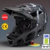 Bicycle Helmets Mtb Full Face Ultralight Integral Men's Cycling Helmet CE Safety Casco Mountain Bike Downhill DH Accessories