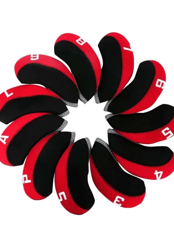Golf Club Head Covers Set, Ferro Putter Covers, Outdoor Sport Acessórios, 11pcs - Image 4