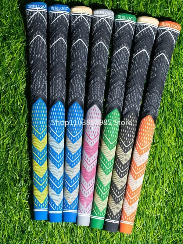 Fio de algodão Golf Club Borracha Grips, Padrão e Midsize Grip, Universal, Novo, 10pcs por lote, Plus4