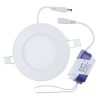 CDSP - Painel Plafon Redondo Embutir Luminária LED 9W Borda Infinita